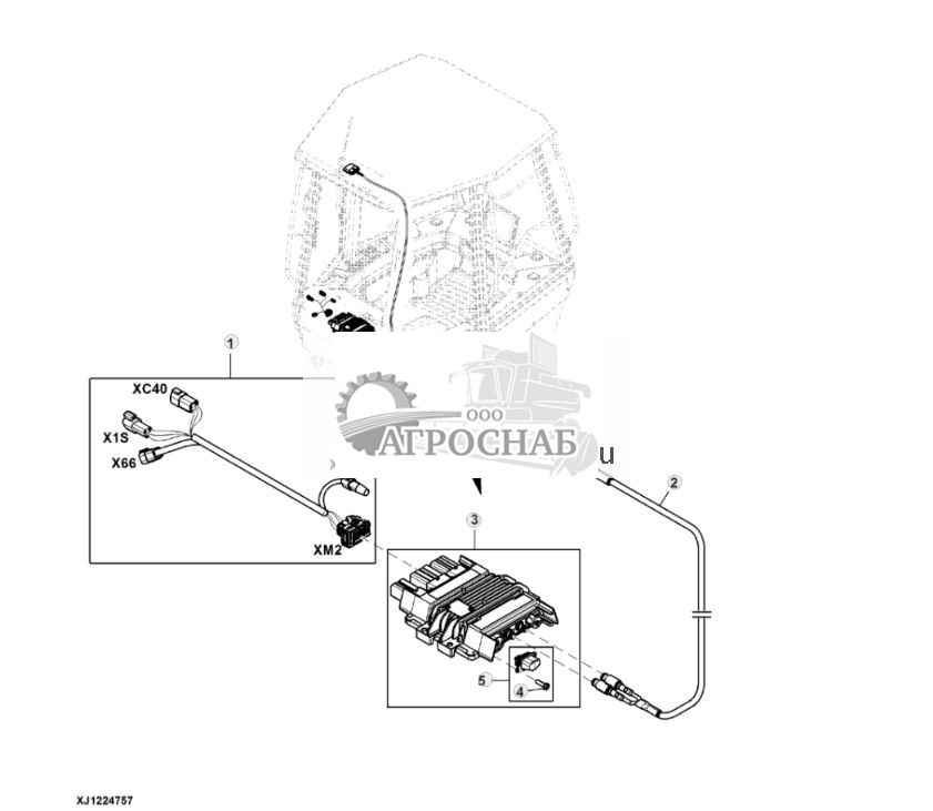 Крепление контроллера модульного телематического шлюза (MTG) JDLink™ и антенна - ST792445 150.jpg
